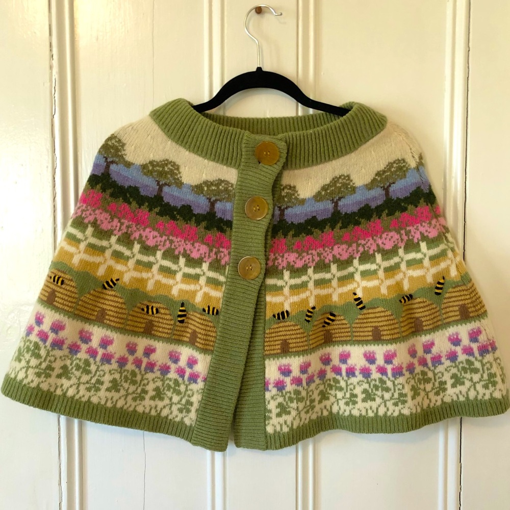 Anthropologie Odille Bee Meadow Capelet